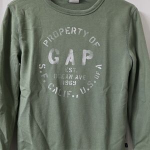 GAP Kids Olive Green Crewneck Tee